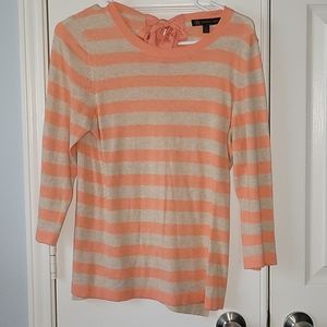 Outback Red beige and peach sweater
